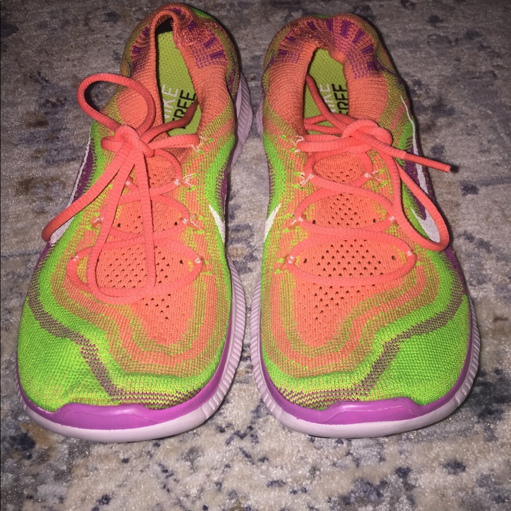 Nike Free Flyknit Women Multi Color Sneaker